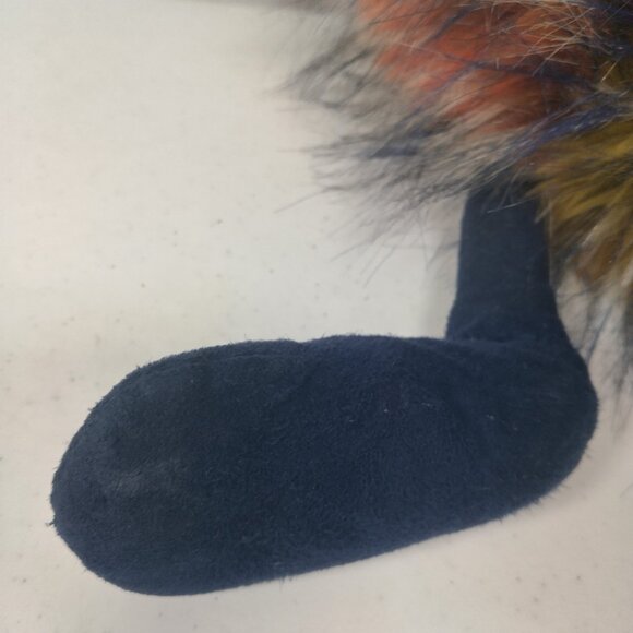 Jellycat Ostrich Stuffed Animal Plush Spiced Pom Pom Furry Toy Bird 20" - Picture 12 of 16